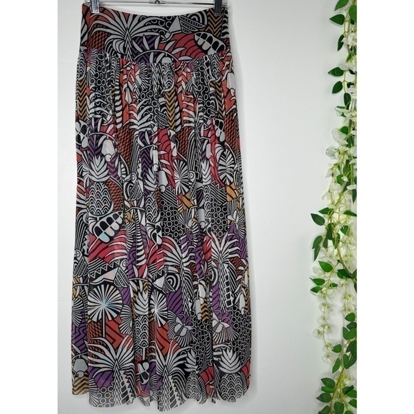 Farm Rio X Anthropologie Tropical Maxi Skirt - Picture 3 of 6